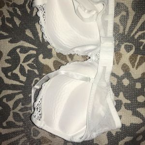 White Lace Bra